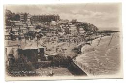 Ventnor (Royaume-Uni, Isle Of Wight) : The West Cliff And The Beach In 1910 (lively). - Ventnor