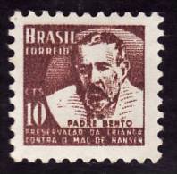 BRESIL 1955 -  YT  611 -  Padre Bento -  Sans Gomme - Usados