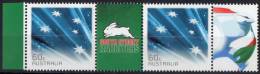 Australia 2012 NRL Footy Stamps - South Sydney Rabbitohs 60c Pair MNH - Football Rugby - Nuevos