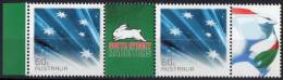 Australia 2012 NRL Footy Stamps - South Sydney Rabbitohs 60c Pair MNH - Football Rugby - Ungebraucht