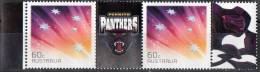 Australia 2012 NRL Footy Stamps - Penrith Panthers 60c Pair MNH - Football Rugby - Mint Stamps