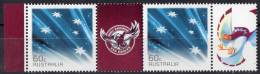 Australia 2012 NRL Footy Stamps - Manly Warringah Sea Eagles 60c Pair MNH - Football Rugby - Neufs