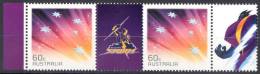 Australia 2012 NRL Footy Stamps - Melbourne Storm 60c Pair MNH - Football Rugby - Ungebraucht