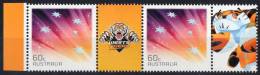 Australia 2012 NRL Footy Stamps - Wests Tigers 60c Pair MNH - Football Rugby - Mint Stamps