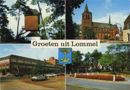 Groeten Uit  Lommel  -  GROOT FORMAAT    (  Old Car  Citroën ) - Lommel