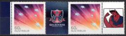 Australia 2012 AFL Footy Stamps - Melbourne Demons 60c Pair MNH - Football - Neufs