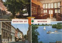 Groeten Uit   Maaseik   -  GROOT FORMAAT - Autres & Non Classés