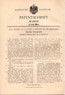 Original Patentschrift - Rudolf Von Der Ruhr In Rheydt , 1903 , Ringartiges Vorhängeschloß , Schloß !!! - Ijzerwerk