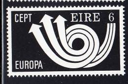 Ireland MNH Scott #330 6p Post Horn Of Arrows - Europa 1973 - Ungebraucht
