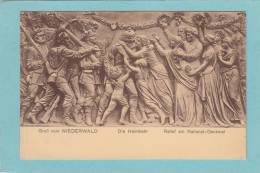 Gruss  Vom  NIEDERWALD  -  Die  Heimkehr  -  Relief Am National-Denkmal  -  1919  - - Niederwald