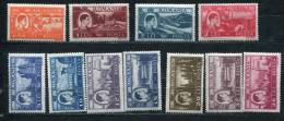 Romania 1947 Mi 1066-1076 Sc 666-676 MLH(*) - Neufs