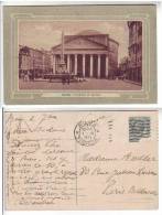 Italia Italy Cartolina Roma 1912 Pantheon Di Agrippa Ed. Alterocca Terni   - Viaggiata - Panthéon