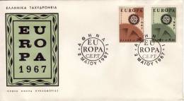 COMMEMORATIVI  /  Cover _ Lettera  -  1967 - Storia Postale