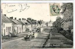 72 BOULOIRE * Circuit De La Sarthe - Arrivée Dans Bouloire * Belle CPA  Animée, Cachet 1906 - Bouloire