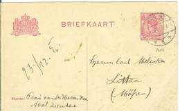 Netherlands 1920 Briefkaart From Zierikzee - Used Stamps