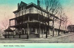 Colfax Iowa Grand Hotel 1905 Postcard - Altri & Non Classificati