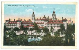 USA, Hotel Ponce De Leon, St. Augustine, Florida, Early 1900s Unused Postcard [11541] - St Augustine