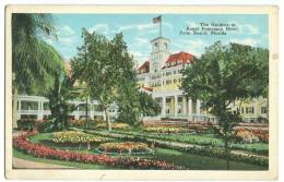 USA, The Gardens At Royal Poinciana Hotel, Palm Beach, Florida, 1910s-1920s Unused Postcard [11543] - Palm Beach