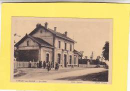 CPA - 51 - PARGNY SUR SAULX - La Gare - Extérieur Belle Animation - Pargny Sur Saulx