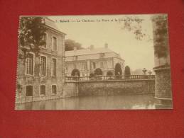BELOEIL  -  Château De Beloeil - Le Pont Et La Cour D´honneur - Beloeil
