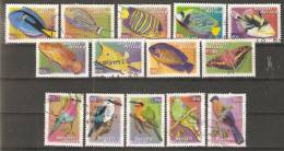 South Africa  2000-  Flora + Fauna  (o) X14 - Used Stamps