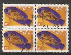 South Africa  2000-  Flora + Fauna; Fish  (o) - Used Stamps