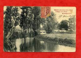 * SAINT MICHEL SUR ORGE-L´Orge Et Le Pont De Guiperreux-1906(Personnages En Tabliers à Gauche) - Saint Michel Sur Orge