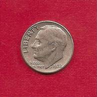 UNITED STATES ESTADOS UNIDOS 1 DIME 1972 / USED / - 1946-...: Roosevelt