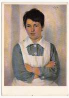 ART POSTCARD - Muller - Nurse, Schwester 1962, Edition Year 1997 - Porcelana