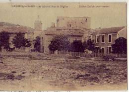 Gréoux Les Bains       Les Aires Et Rue De L'église - Gréoux-les-Bains