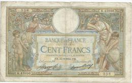 Billet 100 Francs Olivier Merson FM.15.3.1934.FM - 100 F 1908-1939 ''Luc Olivier Merson''