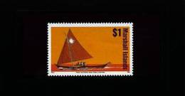 MARSHALL ISLANDS - 1993  CANOE  1 $    MINT NH - Marshalleilanden