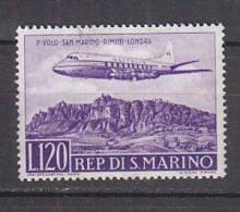 Y9124 - SAN MARINO Aerea Ss N°128 - SAINT-MARIN Aerienne Yv N°117 ** - Poste Aérienne