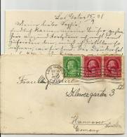 =USA  Cv ,letter 1931 - Lettres & Documents