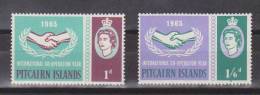Pitcairn Island 1965 Mi. 54-55** MNH - Pitcairninsel