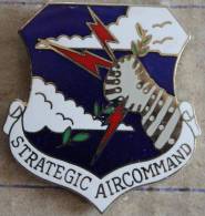 STRATEGIC AIRCOMMAND - ECLAIR US ARMY    (BLEU) - Militaria