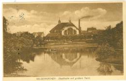 Gelsenkirchen, Stadthalle Mit Großem Teich, 1911 - Gelsenkirchen