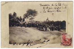 ESPAGNE POULO Procession De La Fête Dieu 18 Juin 1908 La Bénédiction (carte Photo Animé) - Otros & Sin Clasificación