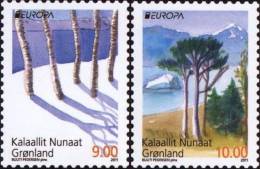 EUROPA-CEPT 2011 // GROENLAND // 2V NEUFS *** Les Forets - 2011