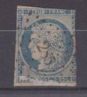 Lot N°18656    Variété/n°4, Oblit PC 285 LES BATIGNOLLES(60), Points Blancs Autour De La Tête - 1849-1850 Ceres