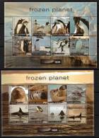 British Antarctic Territory 2011 - Faune, Pingouins, Phoques, Baleines, Lion De Mer - 2 BF Neufs // Mnh - Unused Stamps
