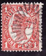 QUEENSLAND  1897-00  -  YT  78  -  Victoria  -  Oblitéré - Cote 0.30 - Gebraucht