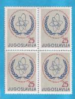 1961X  -942  JUGOSLAVIJA  NUCLEAR ELECTRONICS  MNH - Unused Stamps