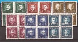 1960X  -935-40  JUGOSLAVIJA SLOVENIA CROAZIA SERBIA PERSONS MNH - Nuovi