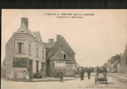 CIRCUIT DE LA SARTHE 1906 , Série 2 N°8 , L'arrivée à  BOULOIRE - Bouloire