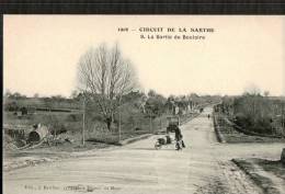 CIRCUIT DE LA SARTHE 1906 , N°9 , La Sortie  De   BOULOIRE - Bouloire