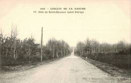 CIRCUIT DE LA SARTHE 1906 , AUTOMOBILE ,  N°17 , Côte De Saint-sauveur Avant VIBRAYE - Vibraye