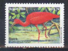 Brasil 2004 YT 2866 **  Fauna, Aves, Ibis Rojo (Guará) Euctocimus Ruber. Birds: Red Ibis (Guara) Euctocimus Ruber. - Ungebraucht