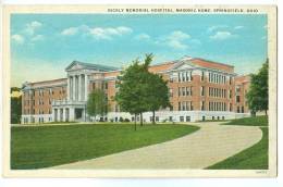 USA, Rickly Memorial Hospital, Masonic Home, Springfield, Ohio, 1910s-1920s Unused Postcard [11626] - Other & Unclassified