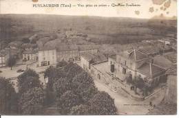 PUYLAURENS. VUE PRISE EN AVION. QUARTIER FOULIMOU. - Puylaurens